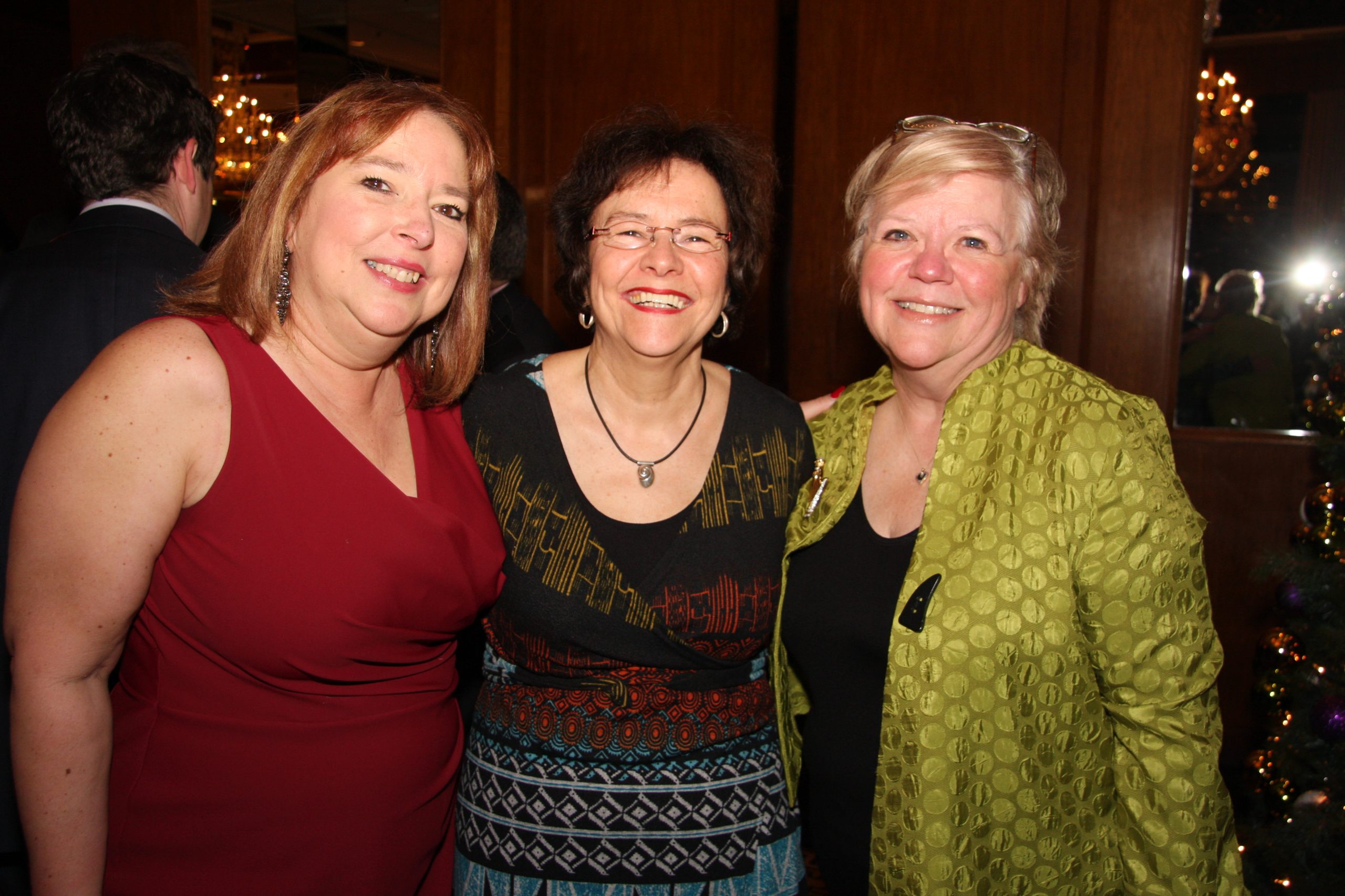 ICCC Xmas party Carol McCormick plus 2